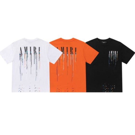AMIRI Paint Drip Logo T-Shirt